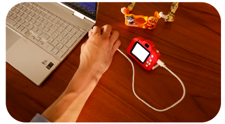 PCに取り込める