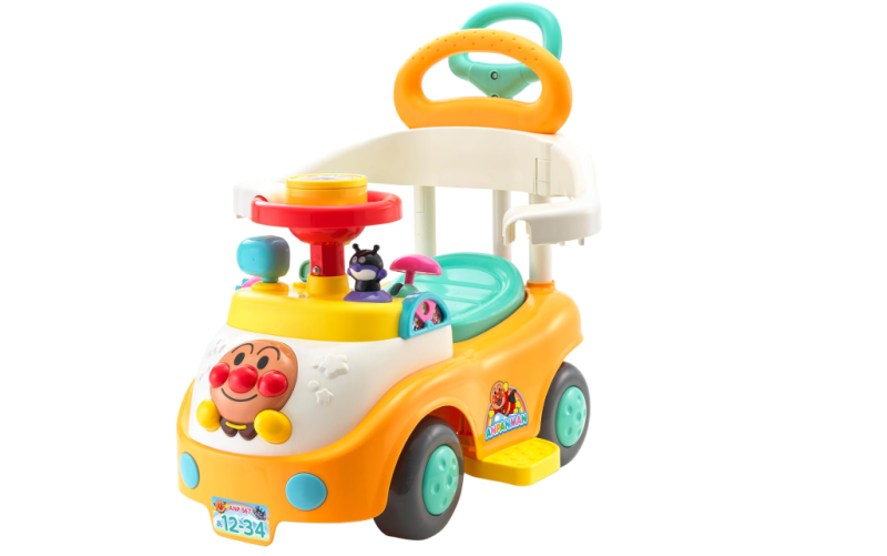 アンパンマンといっしょにドライブ! 3STEPよくばりビジーカー 押し棒+ガード付き