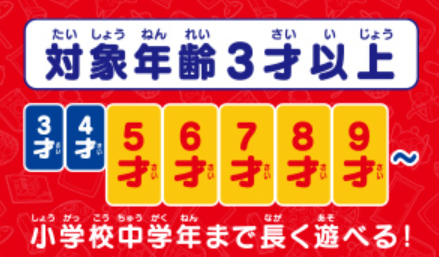 5歳~9歳がメイン層