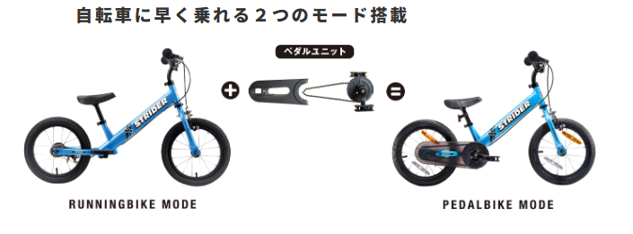 2つのモード搭載