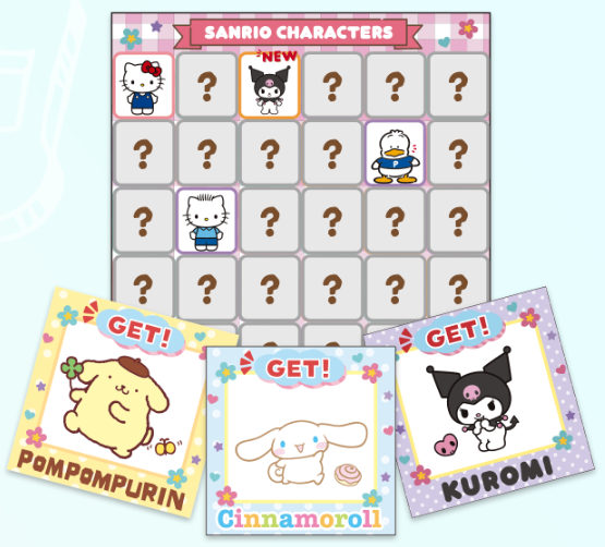 キャラクター図鑑もあり